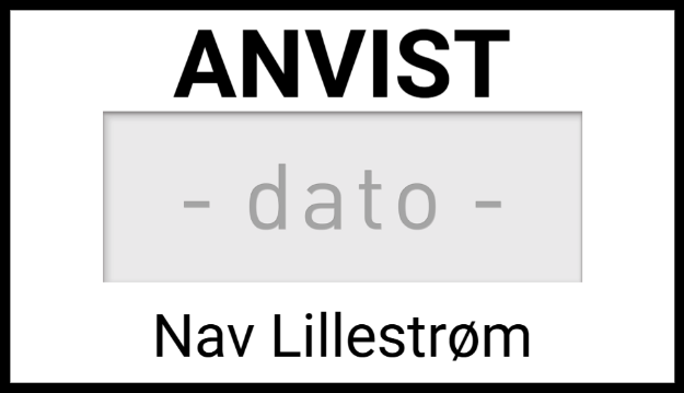 Bilde av Anvist stempel for Nav